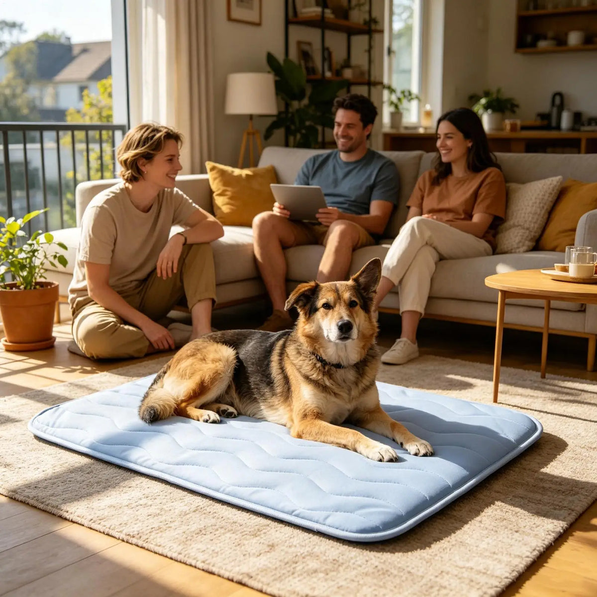 Breathable Cooling Mat for Dogs & Cats - Crate & Car Travel – photo 4