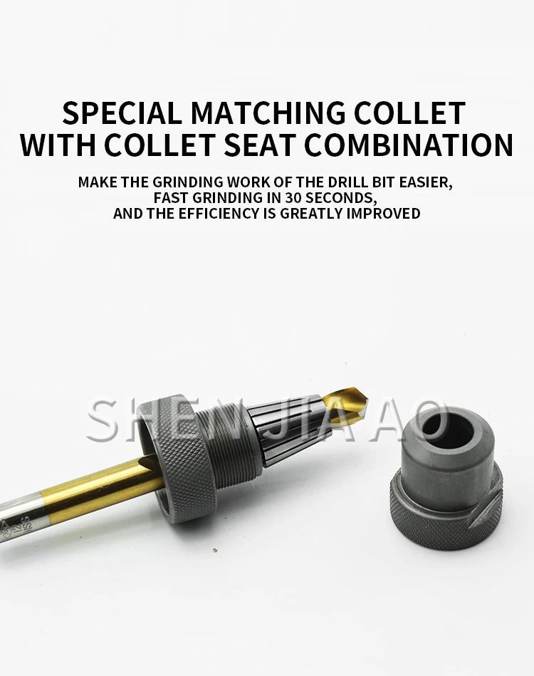 Benchtop Twist Drill Bit Sharpener, 3-13 mm - 220 V - view 11