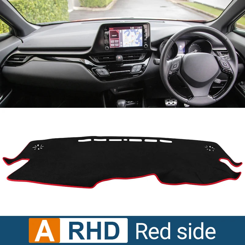 For Toyota CHR C-HR CH R 2016 2017 2018 2019 2020 2021 2022 2023 Car Dashboard Mat Sun Shade Non-Slip Pad Cover Accessories