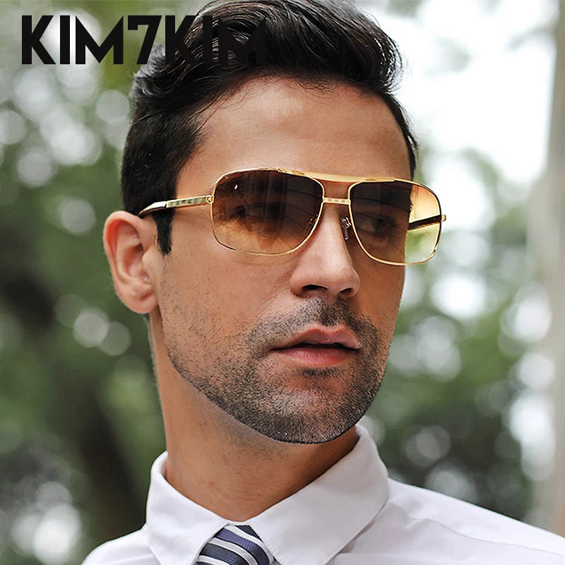 Vintage Square Sunglasses — Punk Driving Shades, Unisex UV400