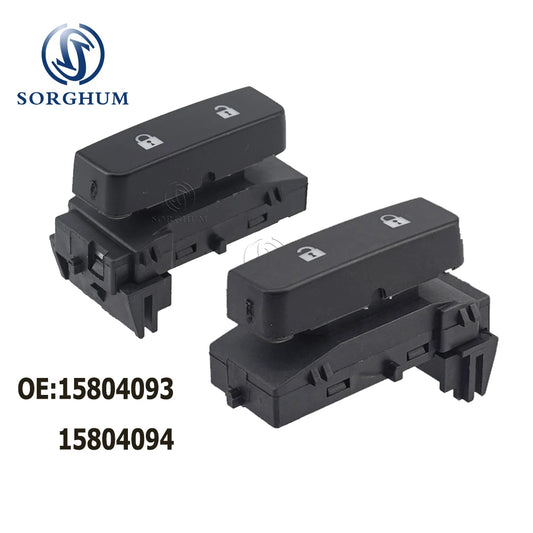 Front Door Lock Switch, Left & Right — Chevrolet Silverado & GMC Sierra (2007–2013)