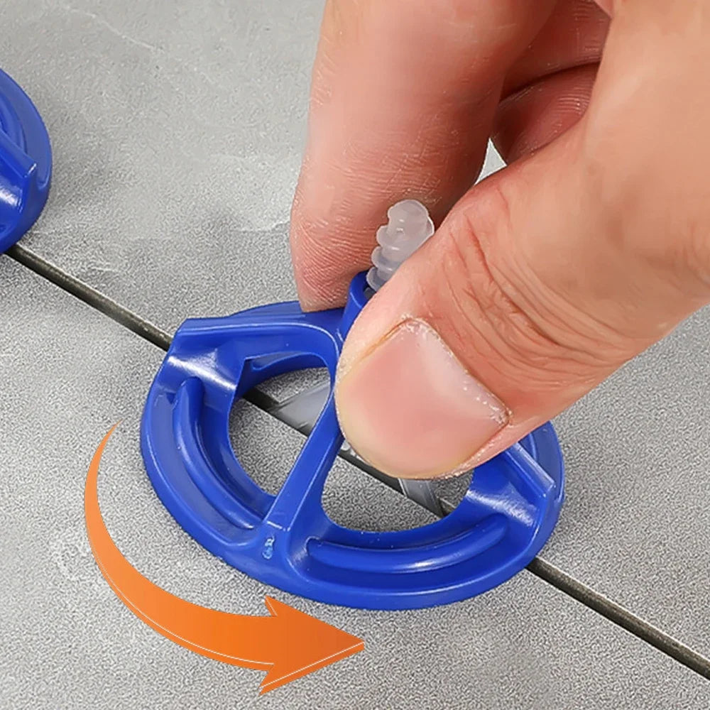 Tile Leveling System 600 Pc, Spiral Clips Spacers & Wedges