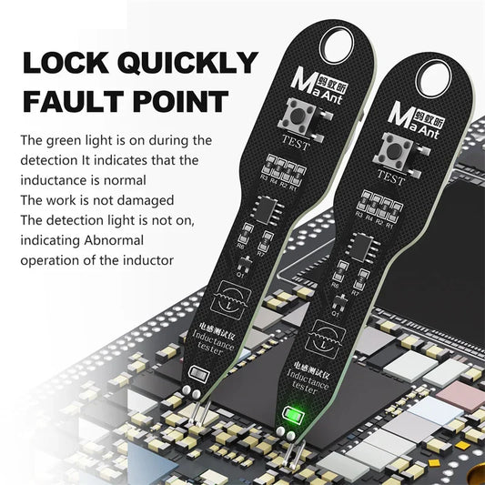 MaAnt M093 Inductance Tester Motherboard Coil Tester Inductor Detector Repair Tool Electromagnetic Induction Quick Fault Check
