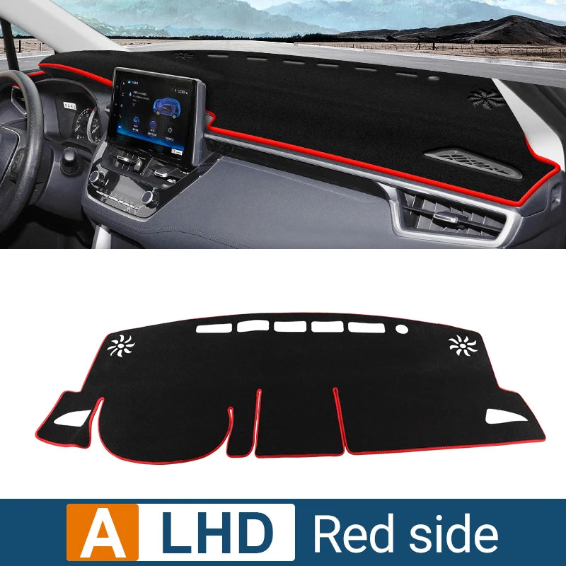 For Toyota Corolla Cross XG10 2021 2022 2023 2024 2025 Hybrid Car Dashboard Sun Shade Cover Instrument Desk Non-slip Accessories