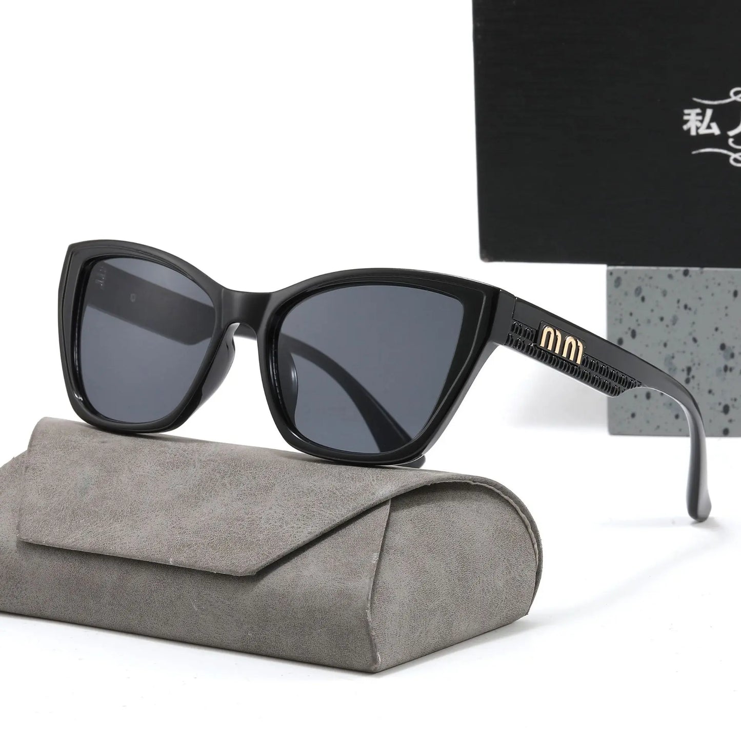 Cat Eye Sunglasses for Women — Square Lens, UV400 Driving