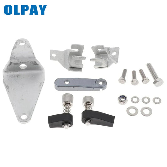 689-48501-21-4D 689-48501 Remote Control Attachment Kit for Yamaha Parsun 25HP 30HP 2 Stroke Outboard Motor