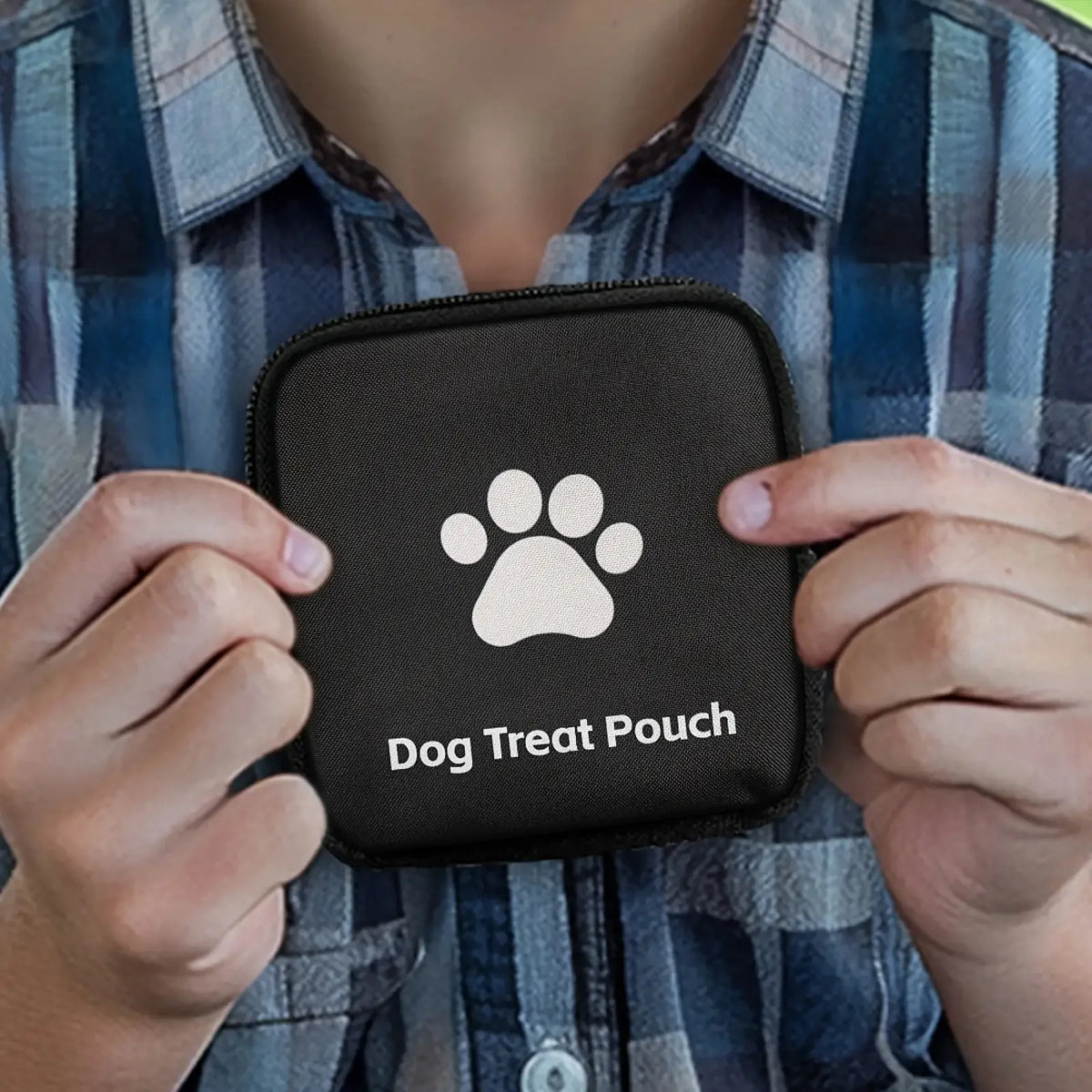 Paw Print Dog Treat Pouch - Zipper Snack Bag – photo 4