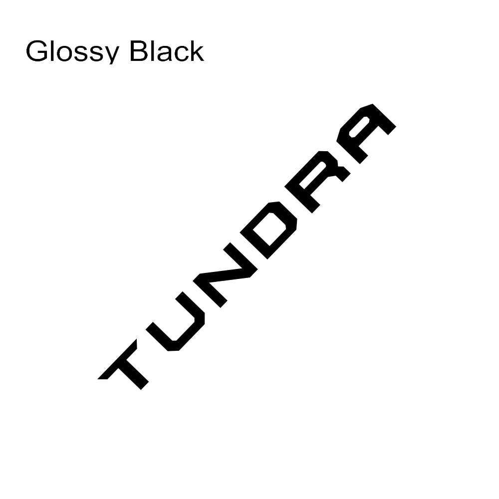 Pickup Tailgate Insert Indent Stickers For Toyota Tundra 2014-2019  Car Decor Decals Vinyl Letter Cover Auto Tuning Accessories