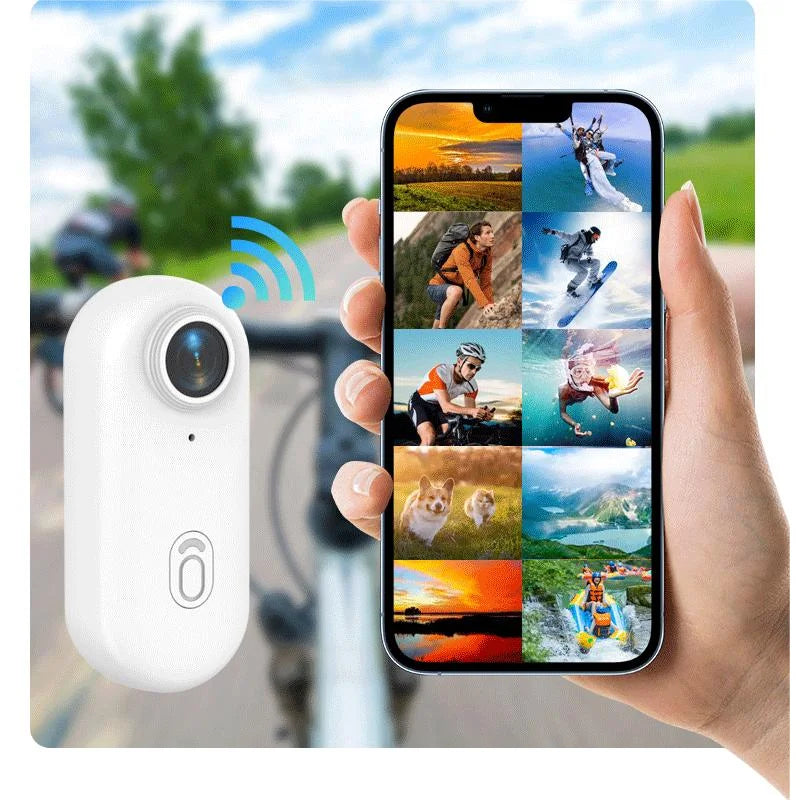 4K Magnetic POV Body Cam — Waterproof Wireless Action Camera