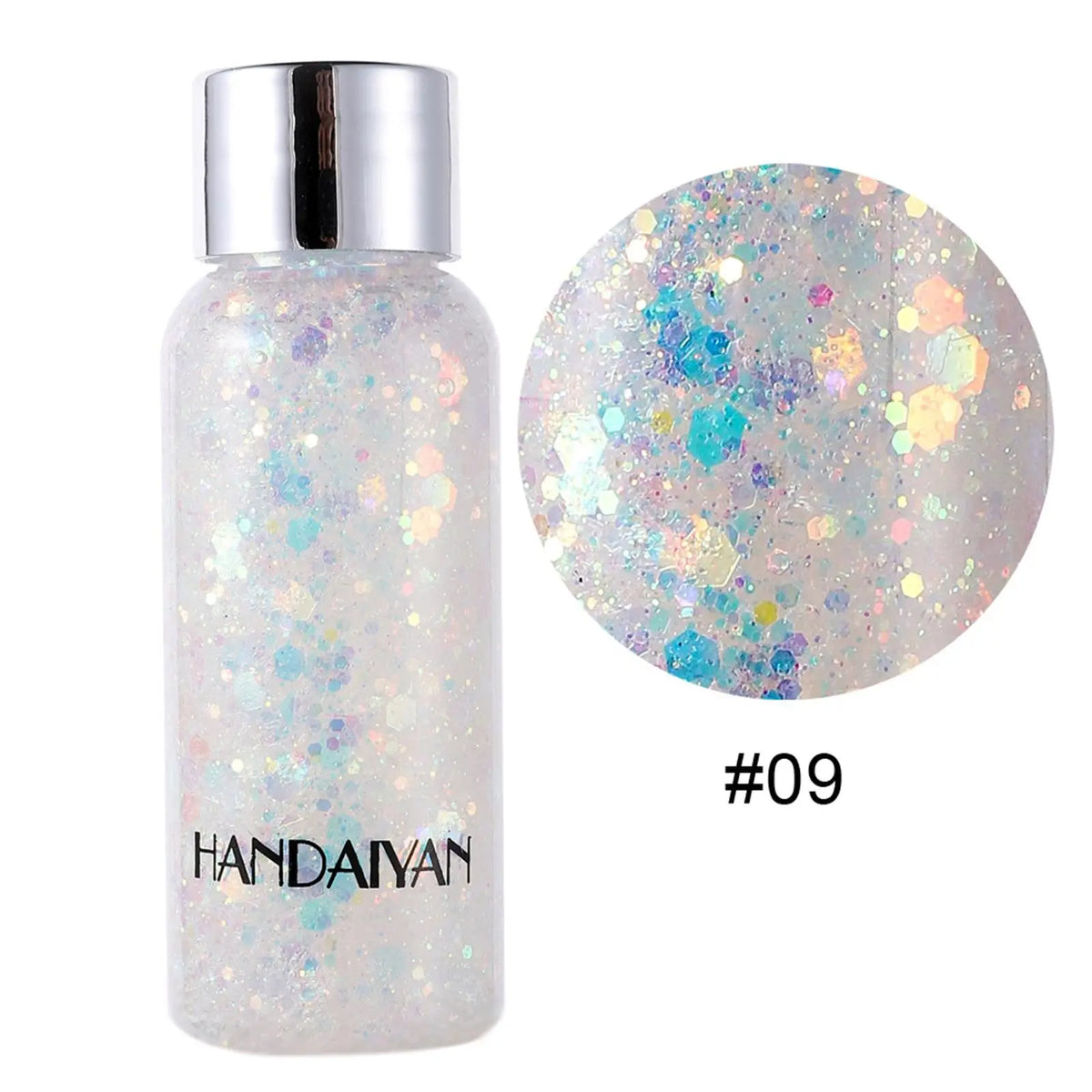 Glitter Body Lotion Diamond Glitter Gel Cream Eye Nail Hair Body Face Glitter Gel Lasting Sparkling Lotion Party Glitter Shimmer