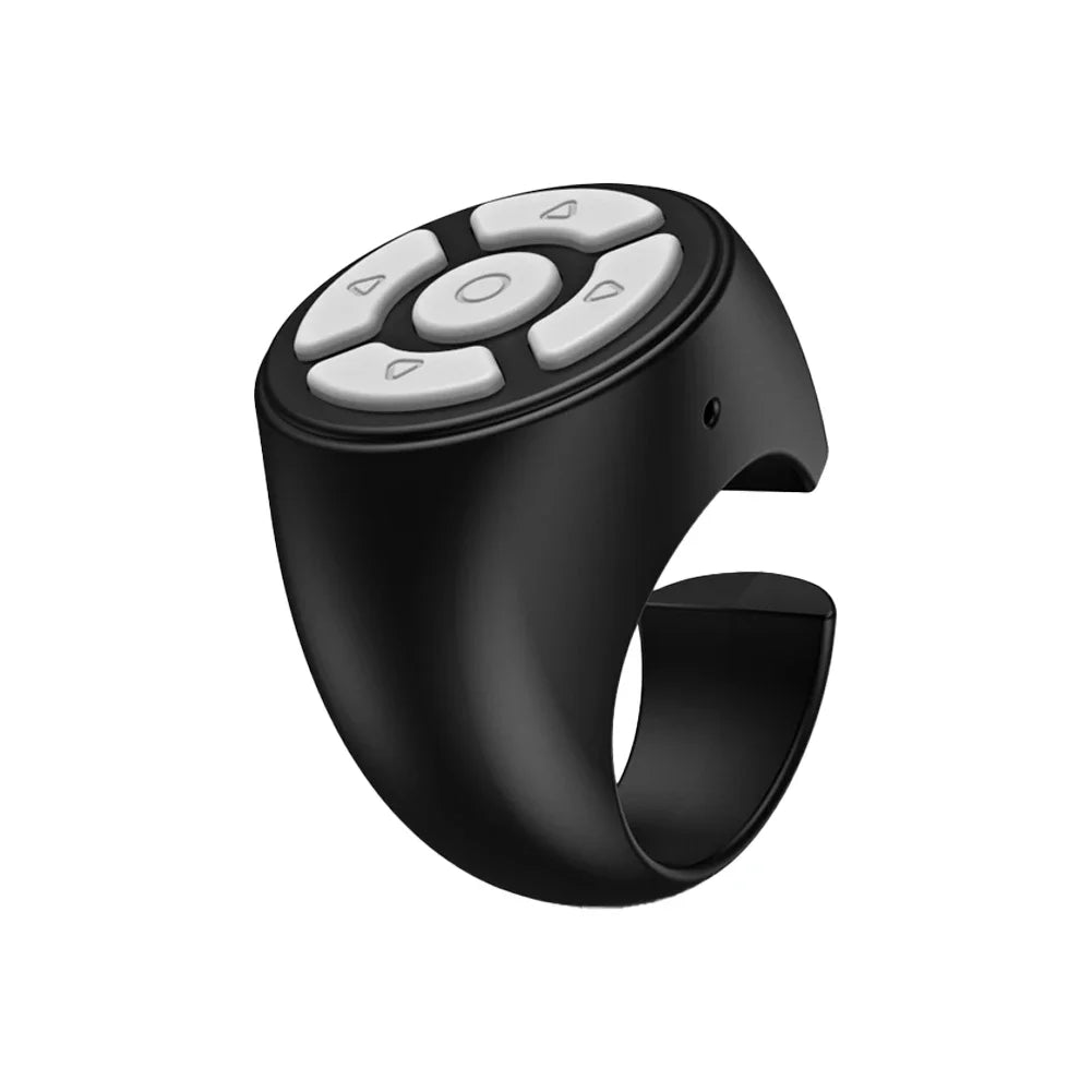 Bluetooth Selfie Remote Control for Mobile Phone App Page Turner Bluetooth Scrolling Camera Video for Tik Tok E-book