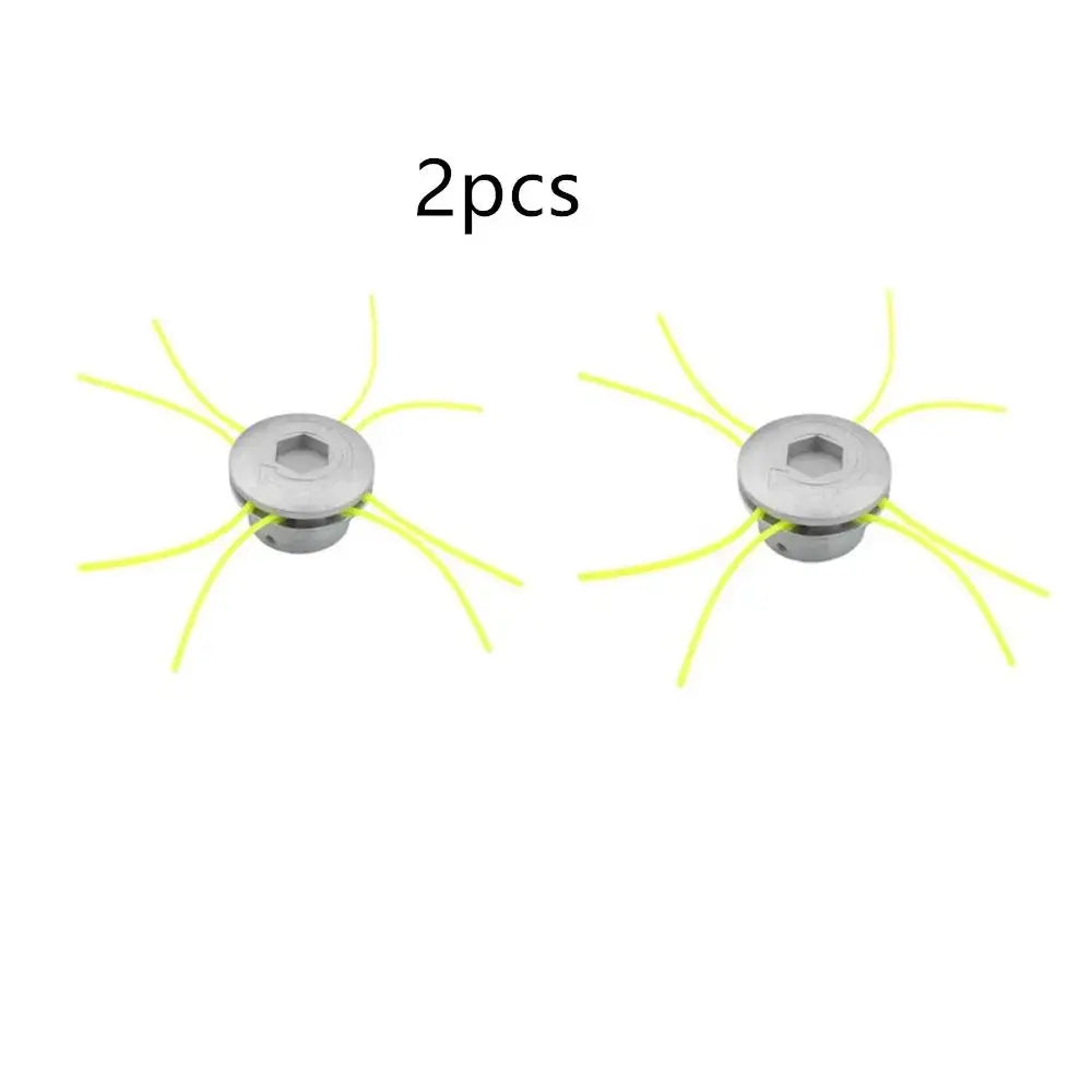 Universal Aluminum Trimmer Head with Four Trimmer Lines for Brush Cutter Grass Trimmer