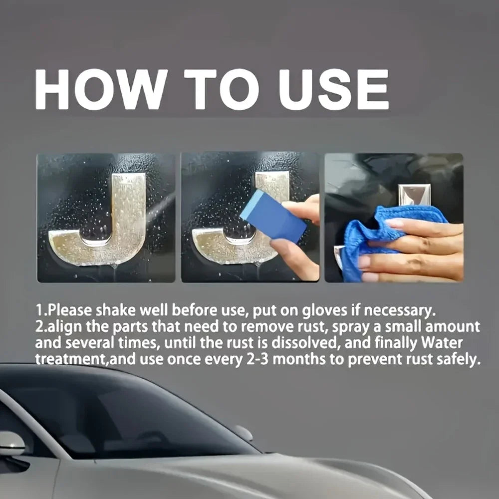 2026 Latest High-Efficiency Rust Remover: Suitable For Various Metals, Automotive And Household Metal Rust Prevention