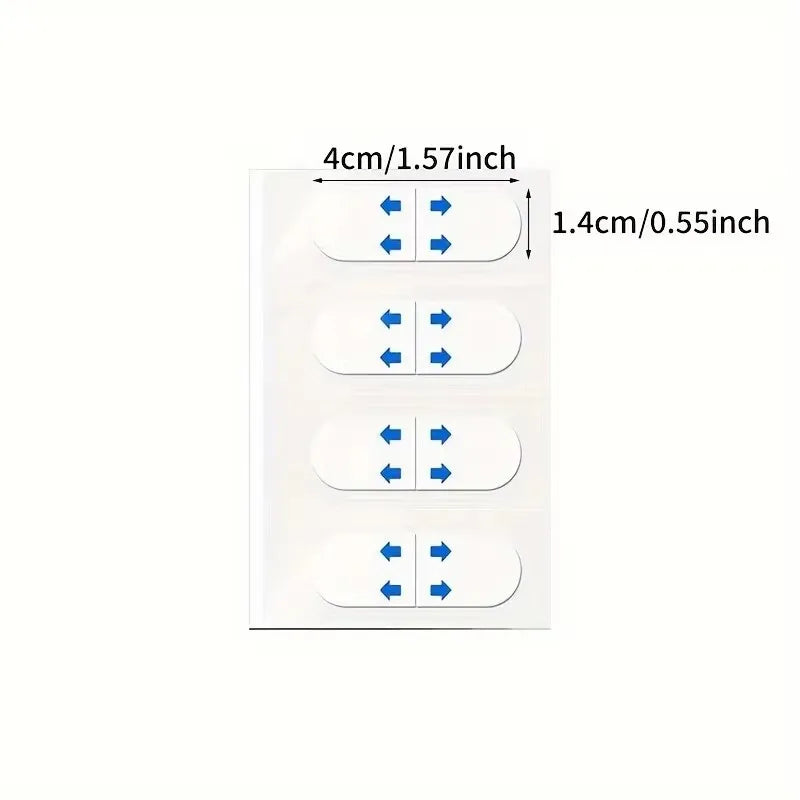 40/120PCS V-Shape Face Wrinkle Sagging Skin Adhesive Tape Lifting Face Stickers Invisible Transparent Thin Face Patche Lift Tool