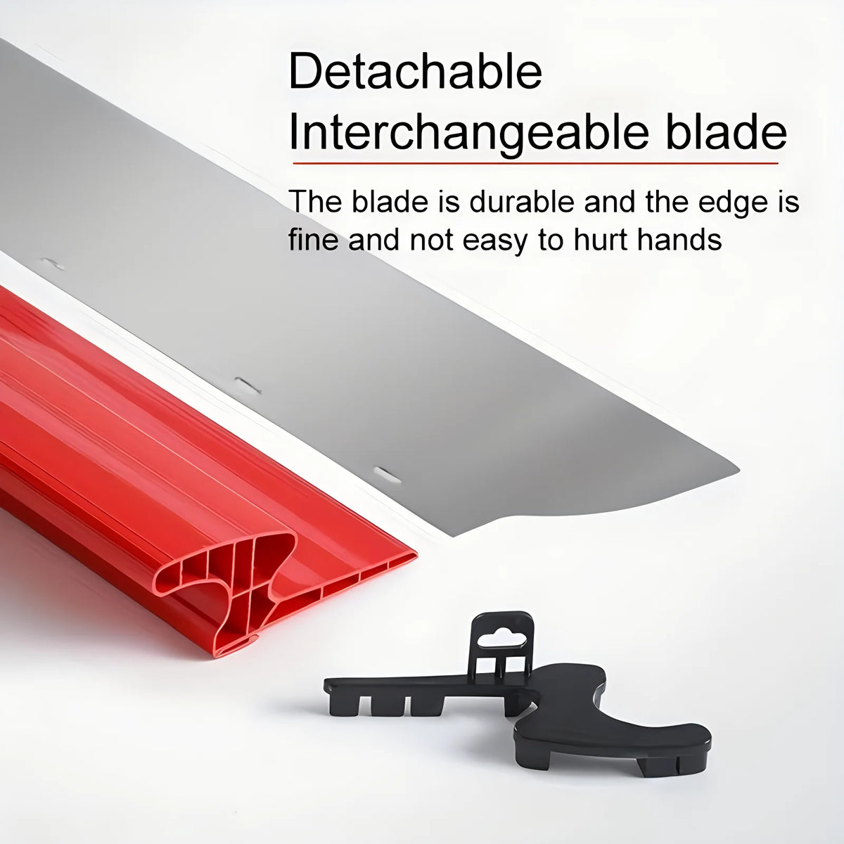 Large Putty Knife Scraper with Extension, Skimming Blade