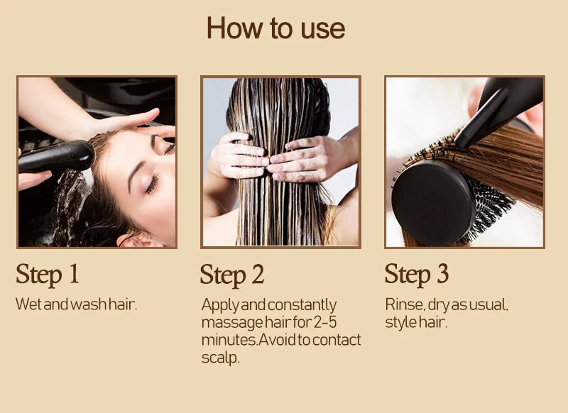 PURC Brazilian Keratin Hair Treatment Straightening Smoothing For Deep Curly Hair Treatment Professional Hair Care Products PURE
