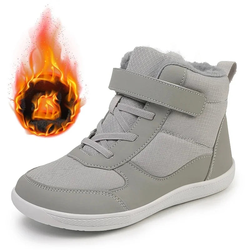 Kids Wide Toe Snow Boots - Minimalist Warm Winter Sneakers - photo 11