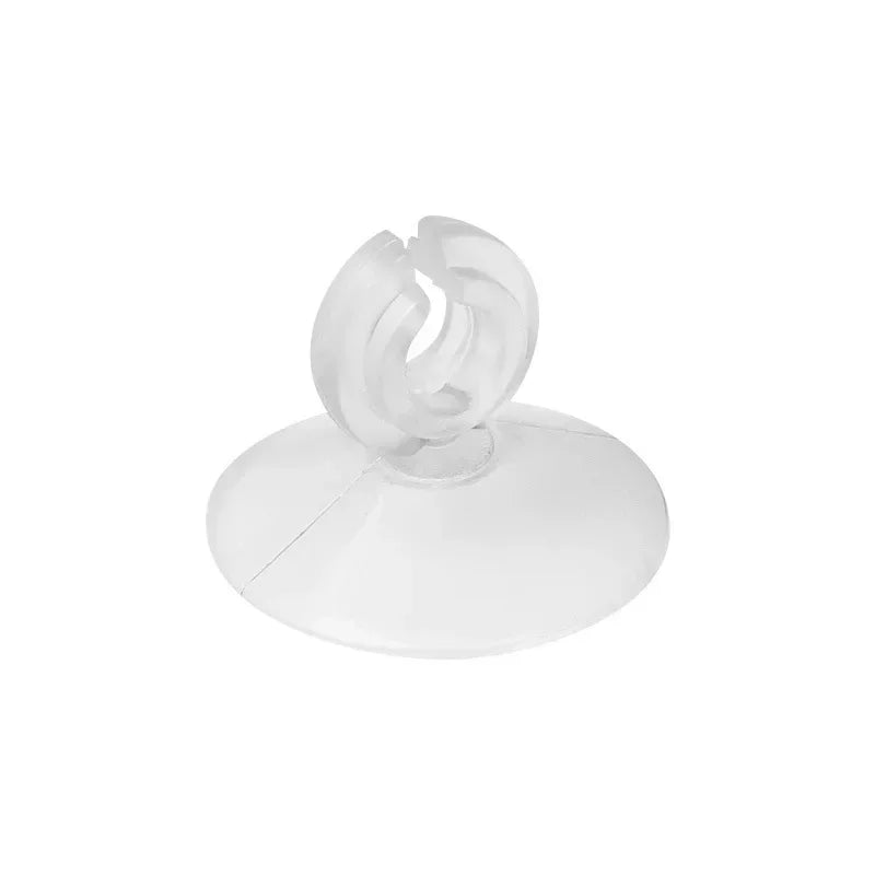 10Pcs/lot 5mm Aquarium Suction Cup Holder Suction Disc Sucker for Fish Tank Pump Airline Tube Aquariums Holders Sucker