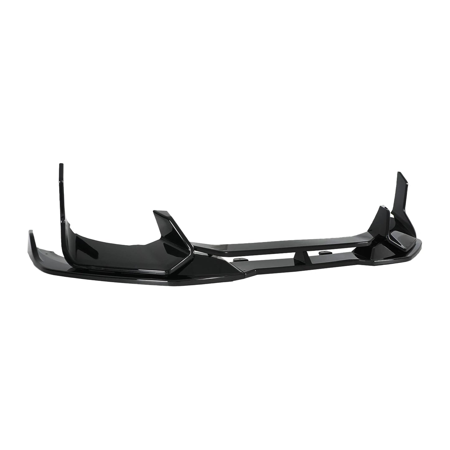 For Kia Stinger 2026-2026 A Set Of Front Bumper Lip Ad Style Car Accessories Carbon Fiber Painted Glossy Black Body Kit