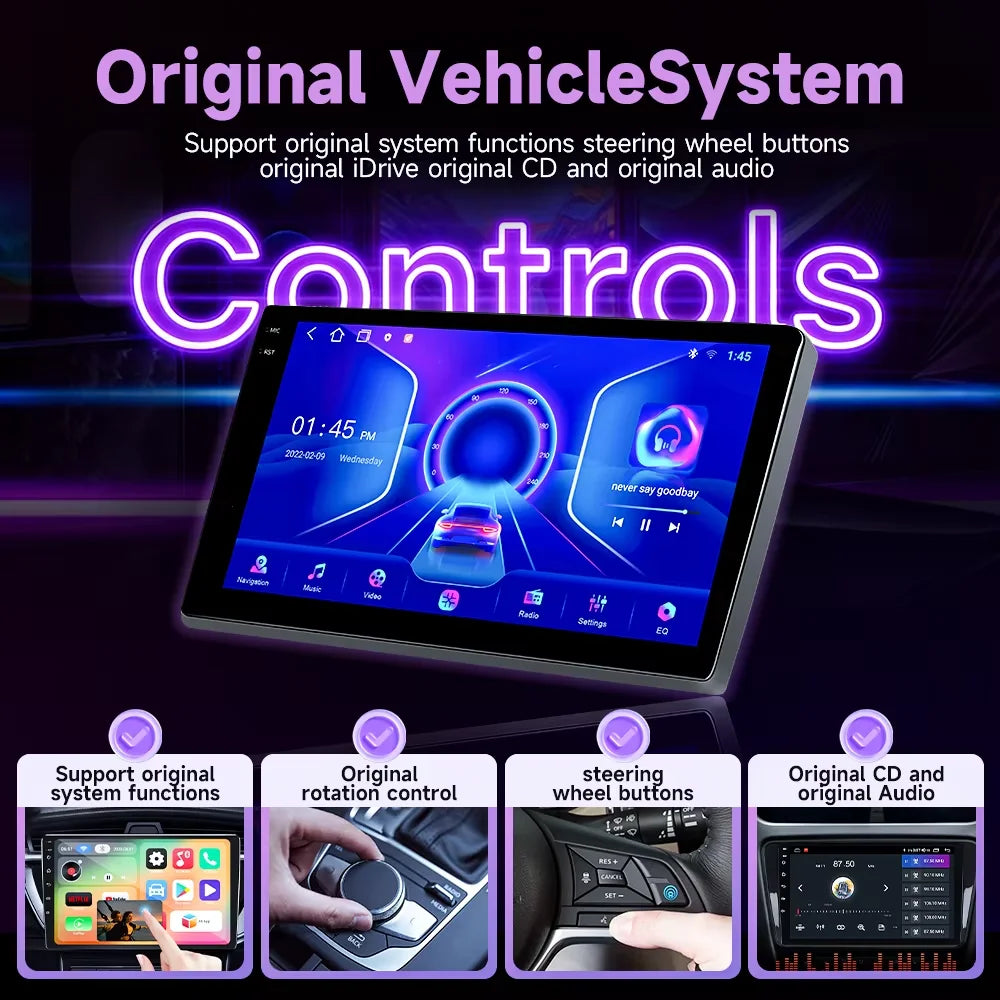 Android Car Stereo for Peugeot 508 & Citroen DS5 (2011–2018) — CarPlay, Android Auto, GPS, DSP, 4G, WiFi