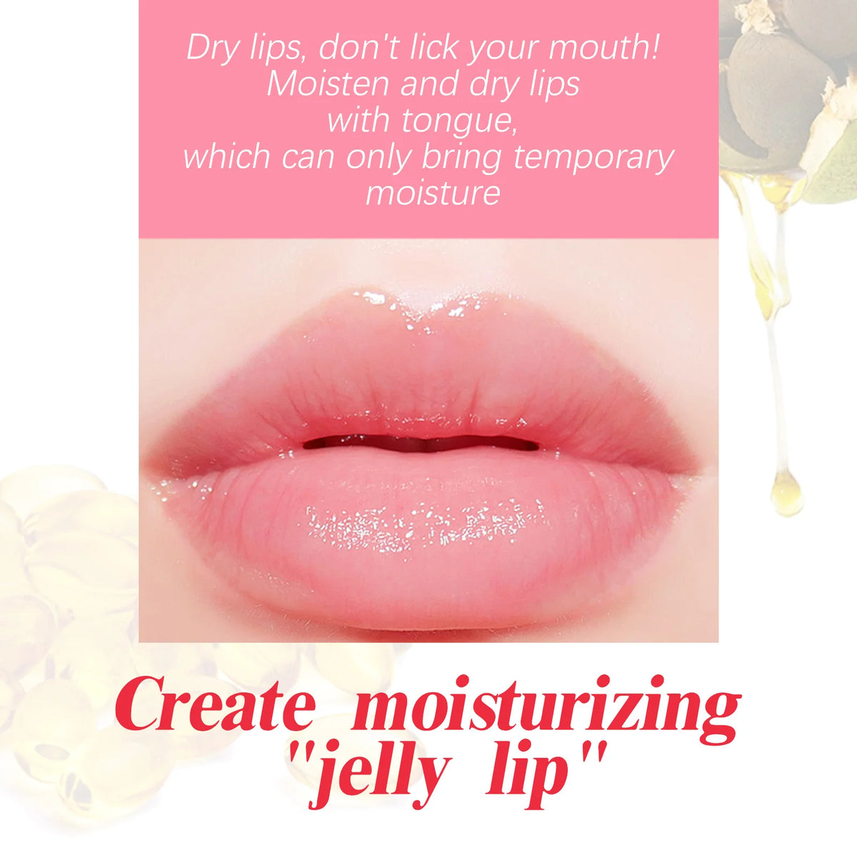 Sleeping Lip Mask Anti-Chapped Plump Exfoliating Nourish Moisturizing Smoothing Maintenance Lips Care Cream Balm Korean Cosmetic