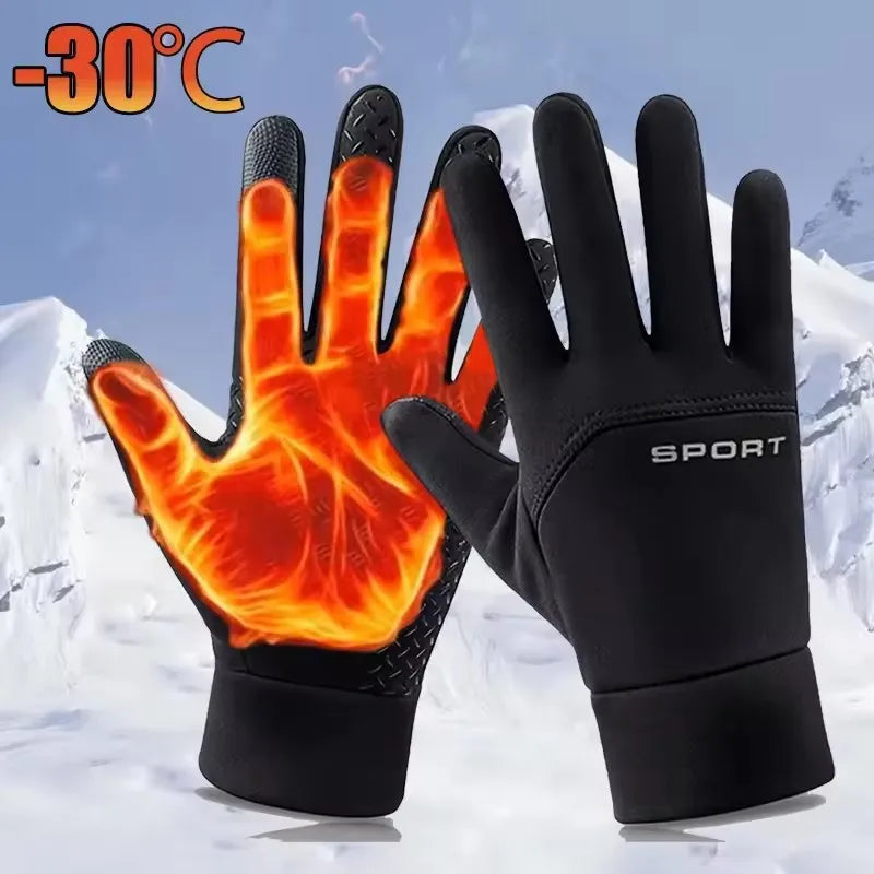 Non-Slip Touchscreen Winter Gloves, Unisex