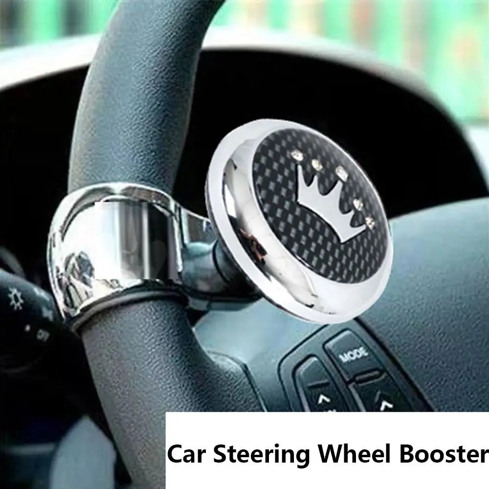 Steering Wheel Spinner Knob, 360° Rotation Anti-Slip Ball