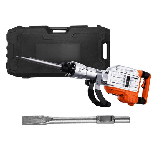 Demolition Jack Hammer 3500W Concrete Breaker with 4 Chisels