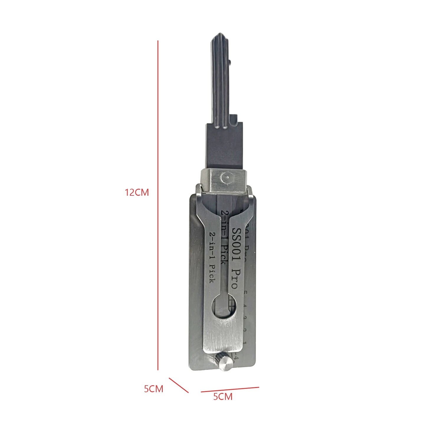1-5X Lockpicking Lock Decoder SS001 O-ring Pickup Kit Pick Locksmith Tools Key Decoder Precision Hook Door Maintenance Repair
