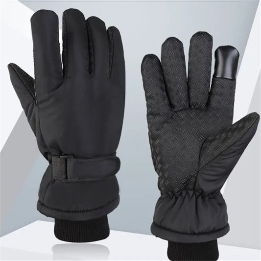 Men's Winter Sports Gloves - Windproof Cycling and Ski Gloves