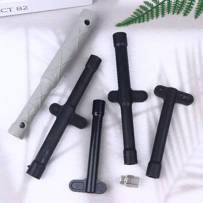 Plumbing Key 9/10/11/12mm Tap Wrench Flume Wrench Sink Faucet Socket Wrench Plumbing Tools Wrench Multifunctional Plumbing Tool