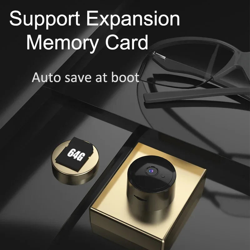 A9 4K Mini WiFi Camera - Home Security with Audio Capture