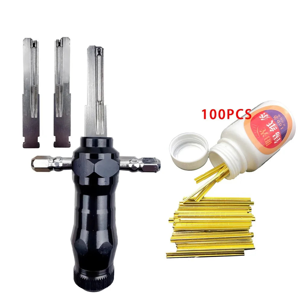 For Ghost Hand Kabbah speed storm tin foil tool High quality stainless steel locksmith tools