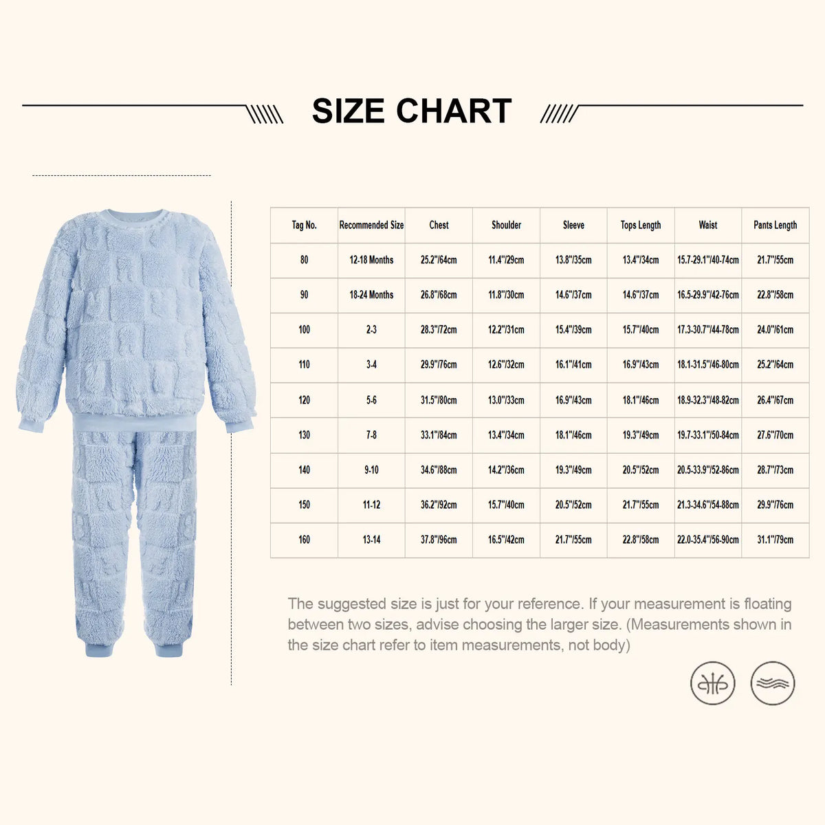 Kids Flannel Pajama Set - Long Sleeve Top and Pants for Boys and Girls - photo 6