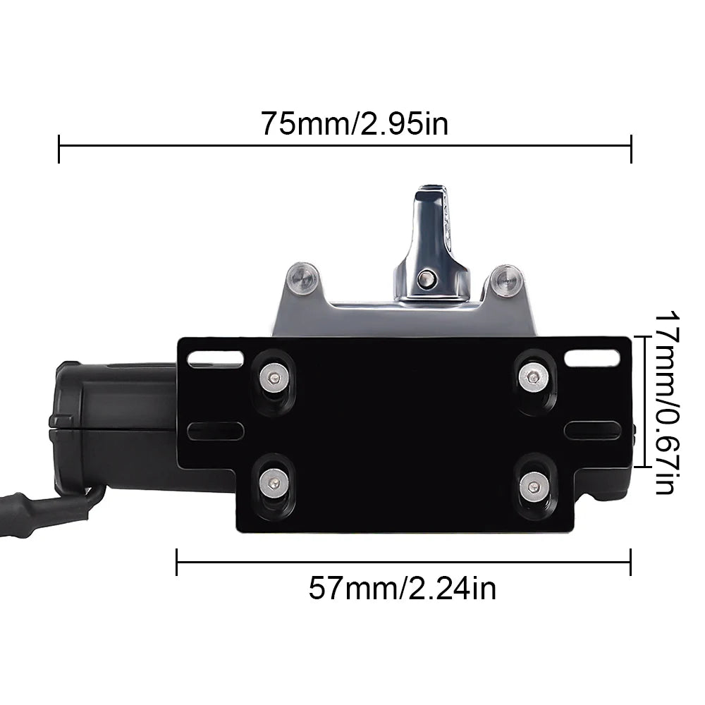 INJORA Metal Winch Wireless Remote Controller System for 1:10 RC Crawler Car Axial SCX10 90046 TRX4 TRX6 Gen8 Upgrade Parts