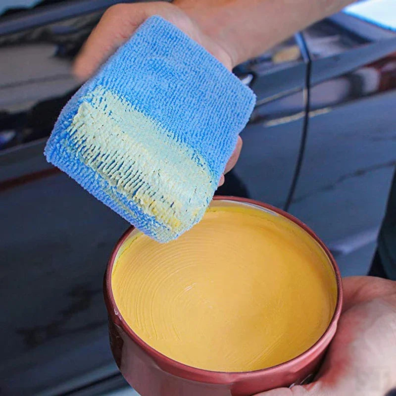 1/20pcs Car Wax Applicator Pads Microfibre Polishing Sponges Soft Auto Detailing Waxing Sponge Cleaning Foam Car Paint Care Pad