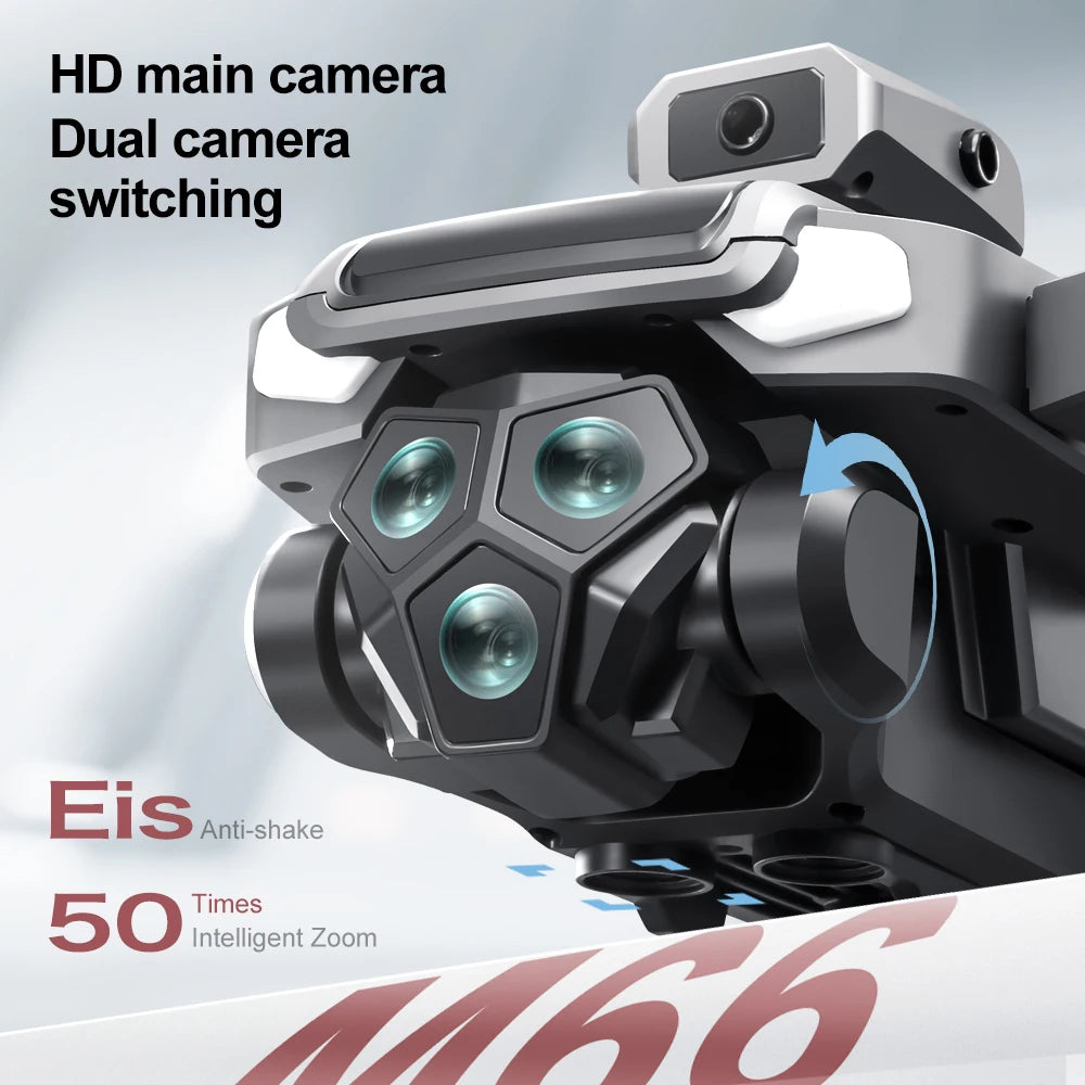 M66 Foldable Drone with 8K Camera and 25 Min Flight Time