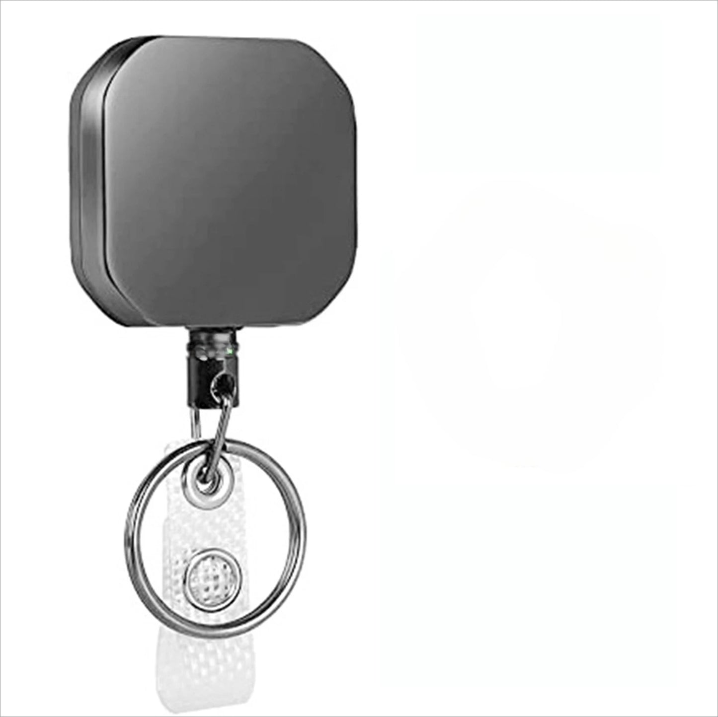 Anti-loss and Easy-to-pull Buckle of Retractable Key Chain Belt Badge Reel Clip Square Accesorios Para Auto Key Chain