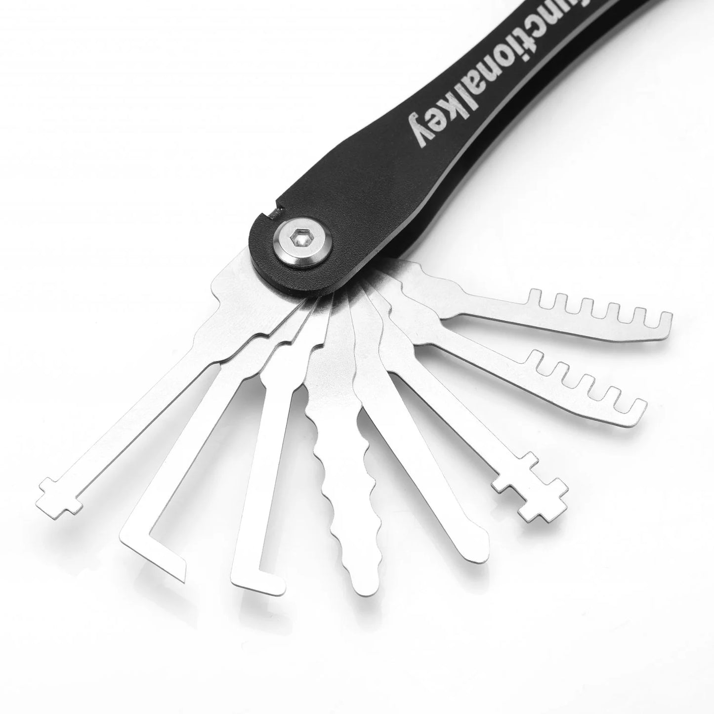 16Pcs Dual Head Compact Unlocking Set, Multifunctional Door Opening Key, Mini Hook and Hook Disassembly Kit