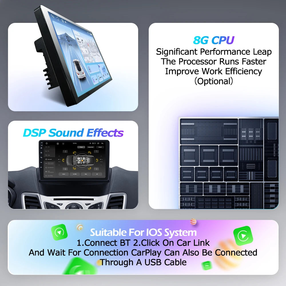 For Renault Clio 4 2012-2016 Carplay Car Radio Multimedia Video Player Android 16 Auto WIFI GPS Navigation DSP stereo BT tools
