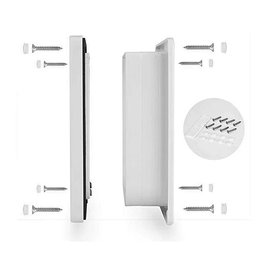 In & Out Cat Flap Door - 4-Way Lock ABS Pet Gate Kit – photo 5