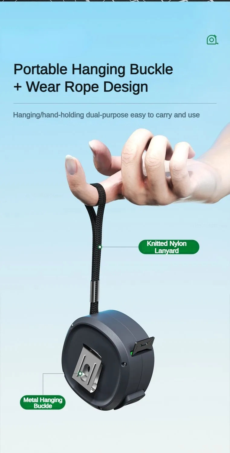 Mijia Tape Measure Self-locking Steel Tape 10m Portable Woodworking Measure Gauging Tool Retractable High Precision Meter Ruler