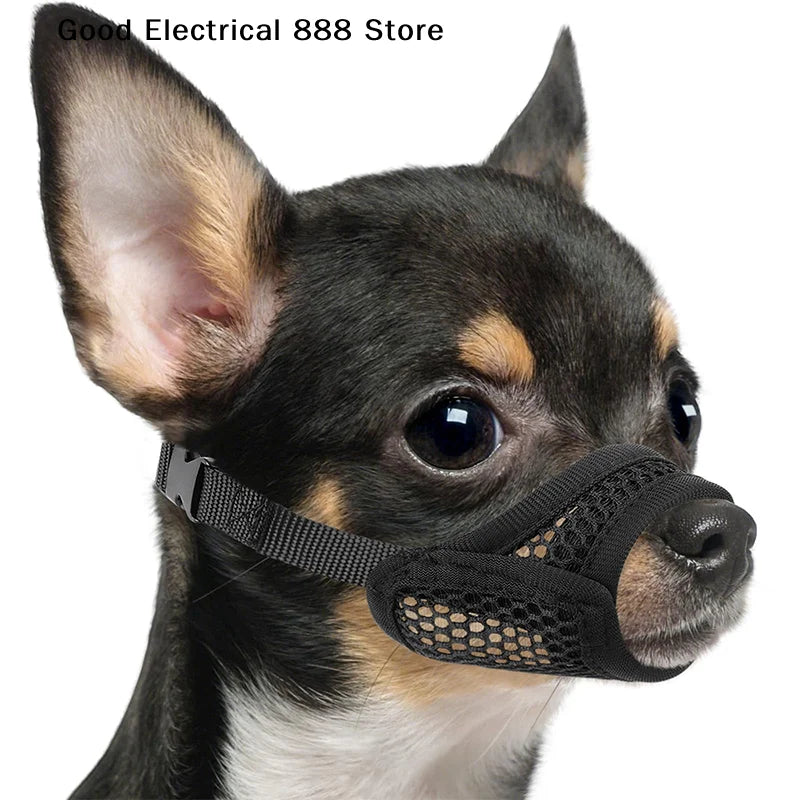 Breathable Muzzle for Short-Snouted Dogs - French Bulldog Fit