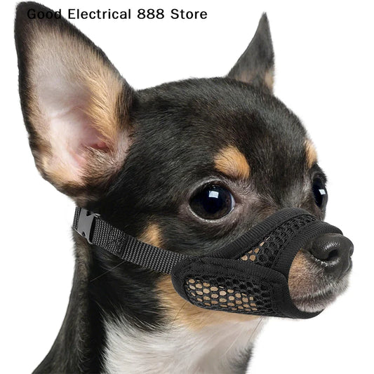 Breathable Muzzle for Short-Snouted Dogs - French Bulldog Fit