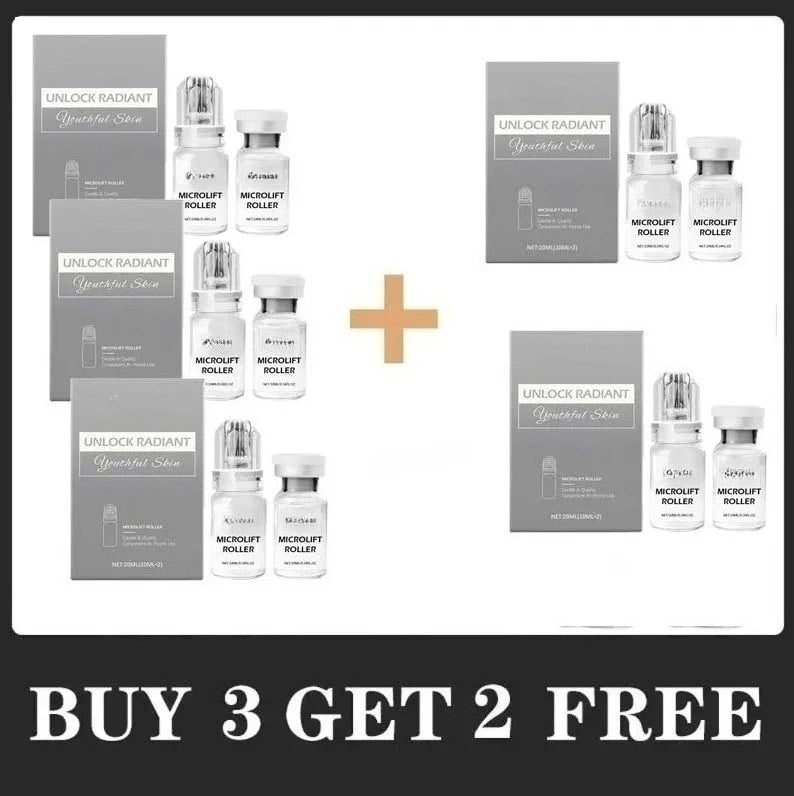 Micro Infusion Serum Kit 0.25mm Needle At Home Facial Beauty Tool Radiant Smooth Revitalizing Skin Care