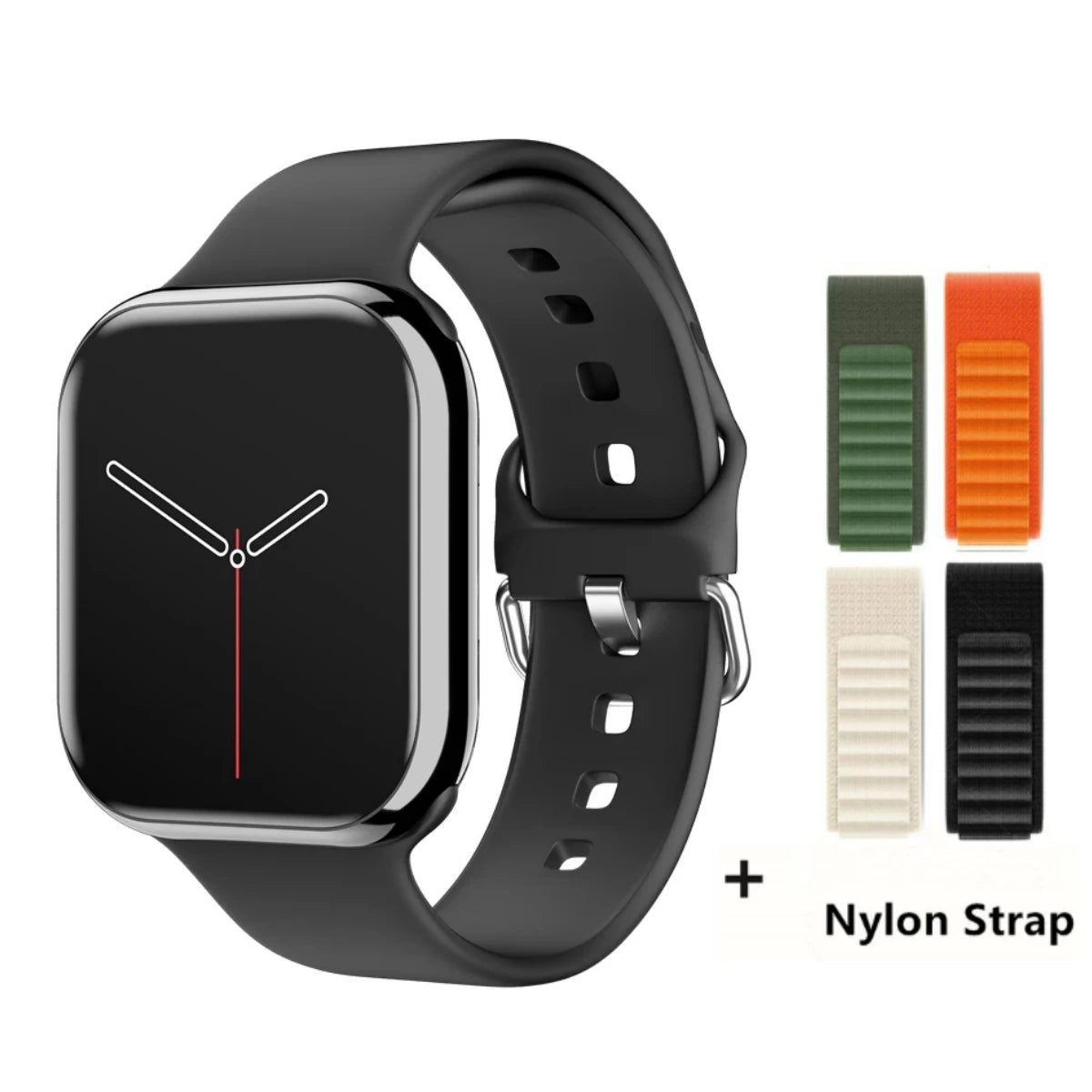 Smart Watch Series 10 – 1.9" OLED HD Screen, GPS, NFC, BT Calling, Wireless Charging, IP68 | iOS & Android | Multiple Strap Options
