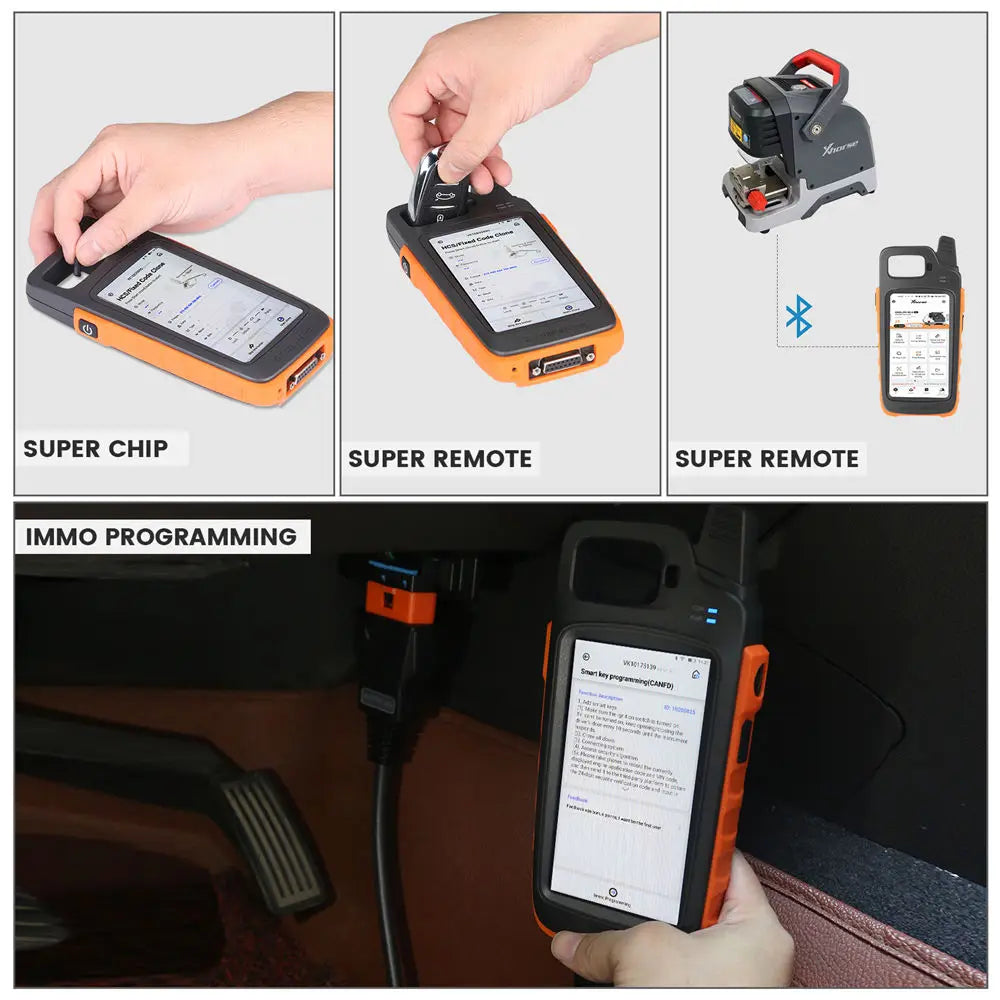Xhorse VVDI Key Tool Max PRO Combines Key Tool Max and Mini OBD Tool Functions Adds Voltage and Leakage Current Functions