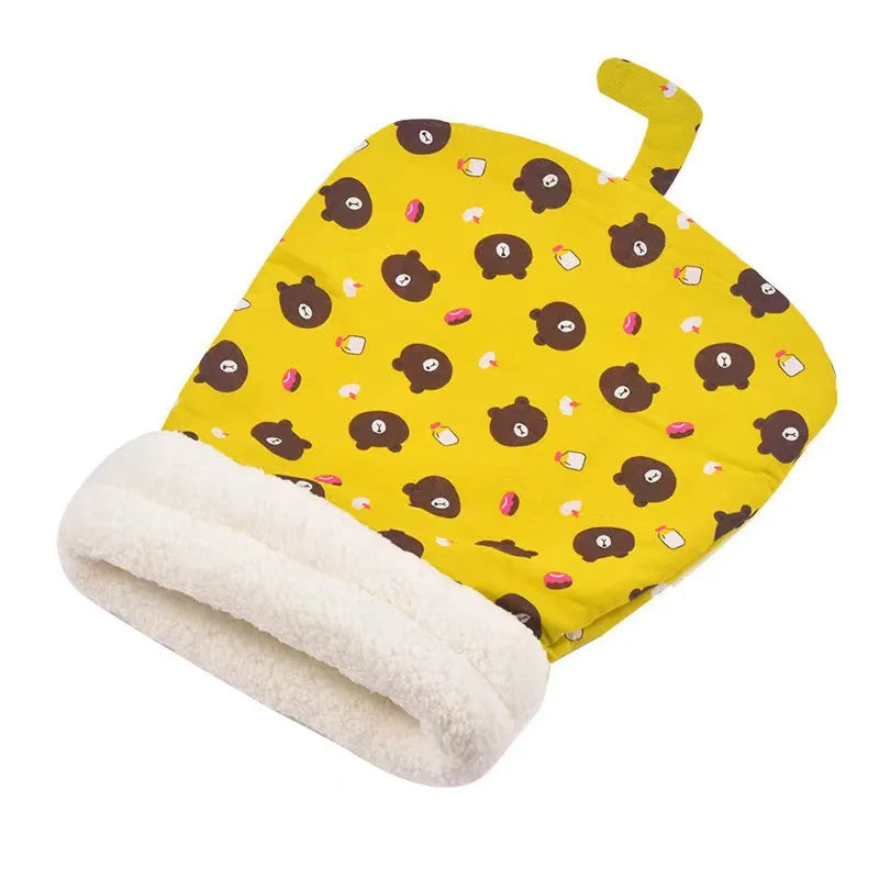 Plush Pet Sleeping Bag - Warm Burrow Nest for Kittens and Cats - photo 7