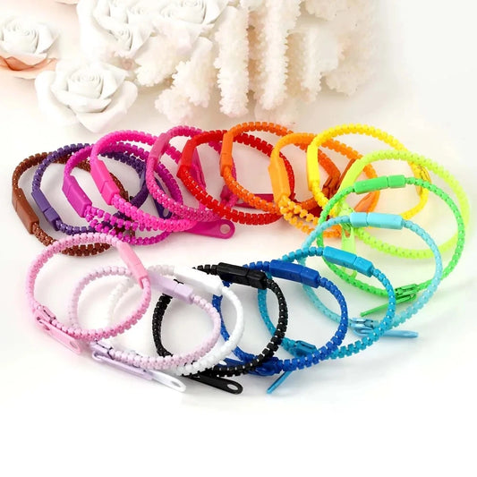 Zipper Bracelet Anxiety Relief Fidget Toy Sensory ADHD Autism Party Favors - photo 6