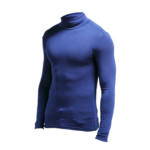 Men's Turtleneck Thermal Base Layer Top - Slim Long Sleeve Undershirt - photo 3